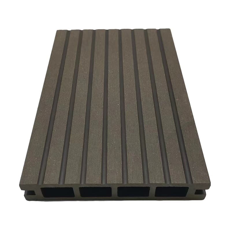 outdoor wpc 2d embossed decking